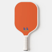 Oranje Pickleball Paddle (Achterkant)