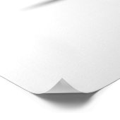 Oranje pijlen poster (Hoek)