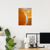Oranje plakken poster (Thuiskantoor)