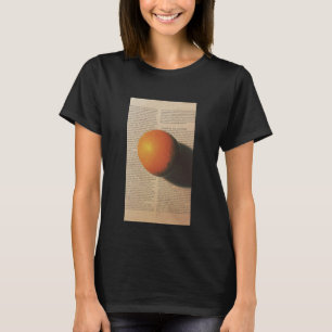 Oranje planeet - Vorm van de Universe T-shirt