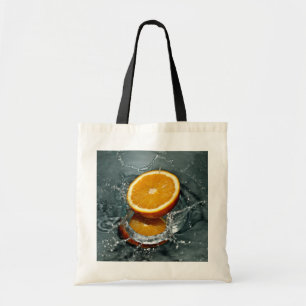 Oranje plastic zakken tote bag