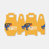 Oranje Poison Dart Frog Gift Box Bedankdoosjes (Uitgevouwen)
