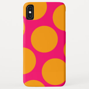 Oranje polka dot Hoesje-mate Hoesje