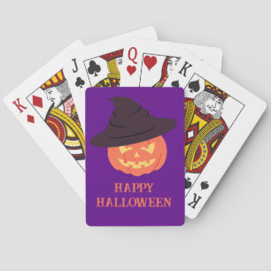 Oranje pompoen speelkaarten – Retro Deck