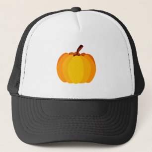 Oranje pompoen trucker pet
