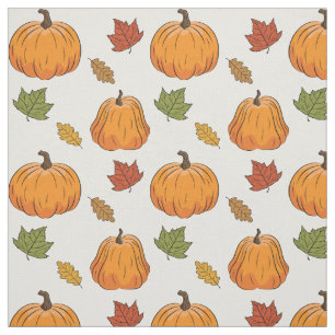 Oranje pompoenen en herfst lantaarns stof
