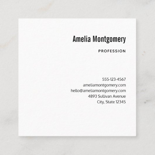 Oranje pompoenen Rustic Autumn Vierkante Visitekaartje (Achterkant)