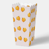 Oranje pompoenkoppatroon bedankdoosjes (Voorkant)