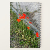 Oranje Poppies Journal Notitieboek (Achterkant)