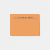 Oranje Post Het Nota's Post-it® Notes (Voorkant)