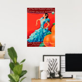 Oranje Poster Rooibos (Thuiskantoor)