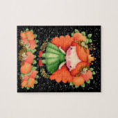 Oranje prinses legpuzzel (Horizontaal)