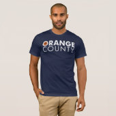Oranje Provinciewittekst T-shirt (Voorkant volledig)