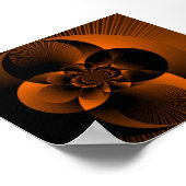 Oranje radion poster (Hoek)