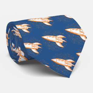 Oranje Raket Stropdas