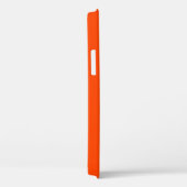 Oranje-rode kleur achtergrond Case-Mate iPhone case (Achterkant / Rechts)