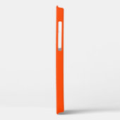 Oranje-rode kleur achtergrond Case-Mate iPhone case (Achterkant / Links)