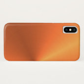 Oranje roestglans Case-Mate iPhone case (Achterkant (horizontaal))