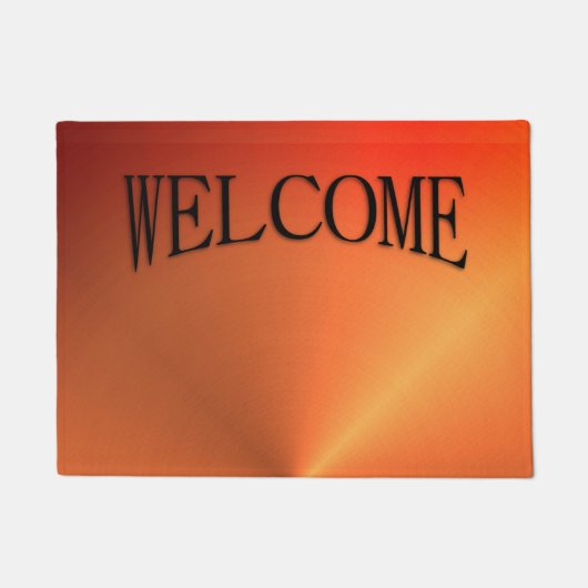 Oranje roestglans deurmat (Voorkant)