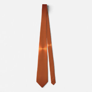 Oranje roestglans stropdas