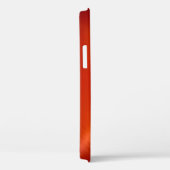 Oranje Roestvrij staal Metaalkijk Case-Mate iPhone Case (Achterkant / Rechts)