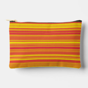 Oranje Rood Gele Strepen Klein Etui