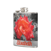 oranje, rood, roze, blauw, bruiloft, grijs, kunst, heupfles (Links)