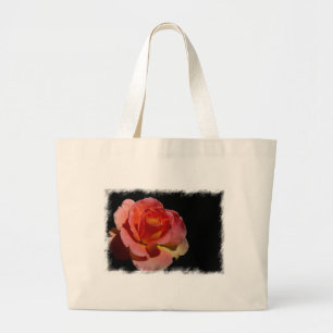 ORANJE ROOS 2 GROTE TOTE BAG