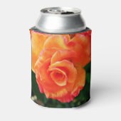 Oranje roos blikjeskoeler (Blikje Achterkant)