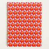 Oranje roos planner (Voorkant)