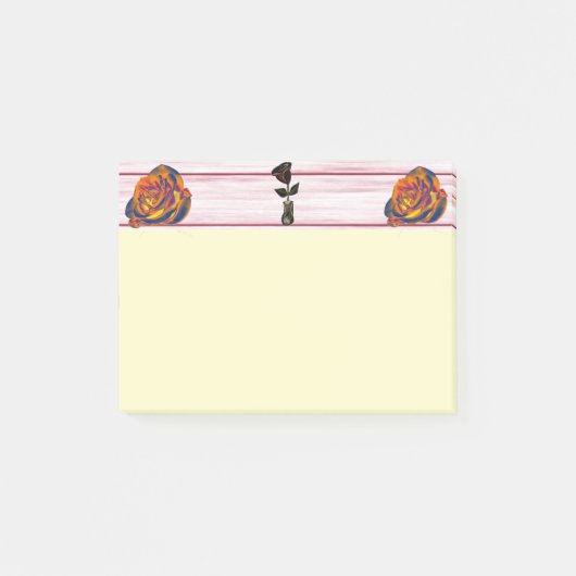 Oranje Roos Post-it Nota's Post-it® Notes (Voorkant)