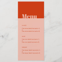 Oranje roze  band met een oude moderne minimale ty