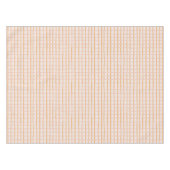 Oranje Roze Dopamine Grid Modern Tafelkleed (Voorkant (Horizontaal))