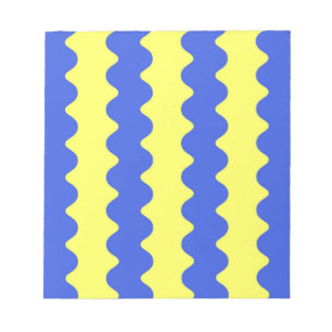 Oranje Roze Groovy Stripe Minimalistische Lente Zo Notitieblok