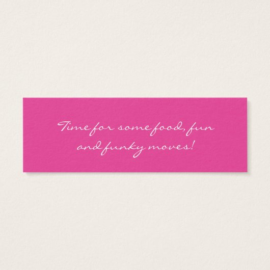 Oranje roze hibiscus Flowers Weddenschap Kaart (Achterkant)