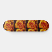 Oranje Rozen, 7 3/4 "Skateboard Deck Skateboard (Horizontaal)