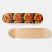 Oranje Rozen, 7 3/4 "Skateboard Deck Skateboard (Horizontaal)