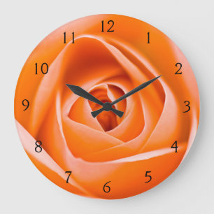 Oranje Rozen bloem Grote Klok