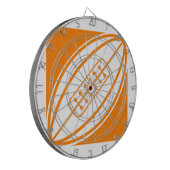 Oranje Rugby Dartbord (Voorkant Links)