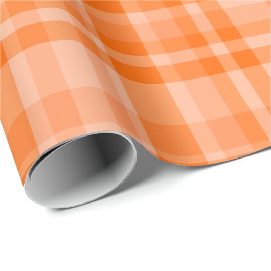 Oranje ruit cadeaupapier (Rol Hoek)