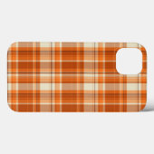 Oranje ruit Case-Mate iPhone case (Achterkant (horizontaal))