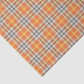 Oranje ruit tissuepapier (Detail)