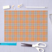 Oranje ruit tissuepapier (Craft)