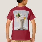 Oranje sap t-shirt (Achterkant)