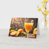 Oranje sap wordt beter kaart (Gele Bloem)