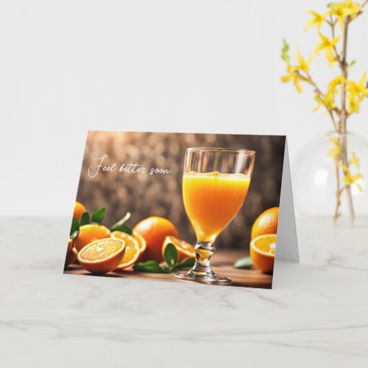 Oranje sap wordt beter kaart (Gele Bloem)