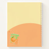 Oranje sapdoos notitieboek (Achterkant)