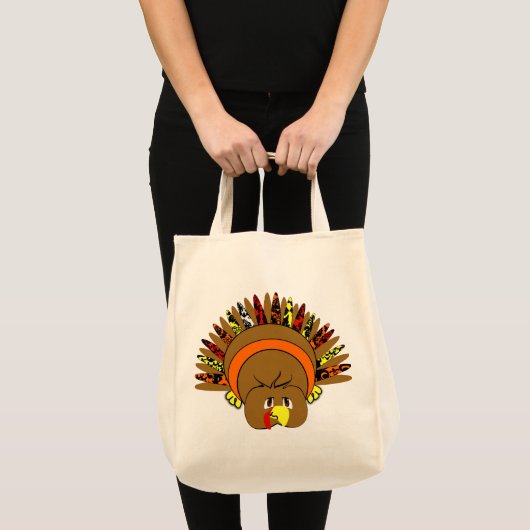 Oranje #Schattige #TURKIJE #Tas Tote Bag (Voorkant (product))