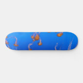 Oranje schelpdierskateboard skateboard (Horizontaal)