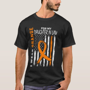 Oranje Schoondochter Multiple Sclerose Bewustzijn T-shirt